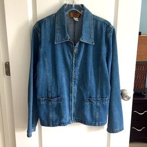 Baccini Denim Blue Jacket XL